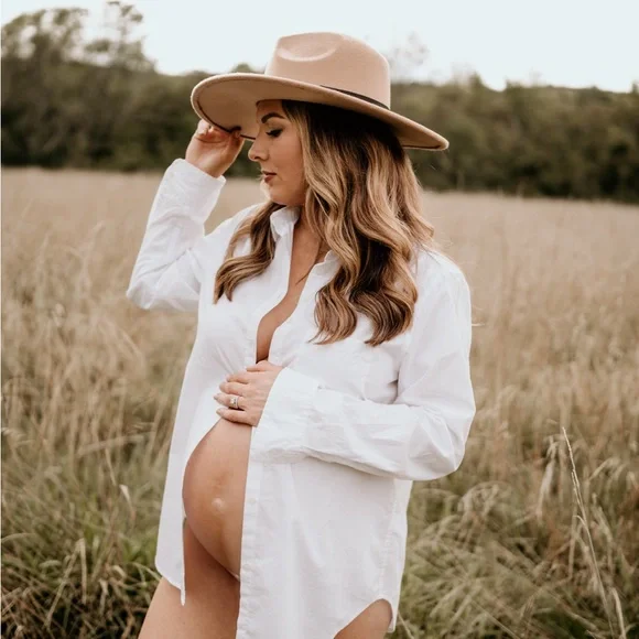 GAP White Long-Sleeve Button Shirt - Picture 9 of 9